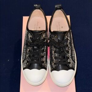 Kate Spade Black and White Women's Sneakers